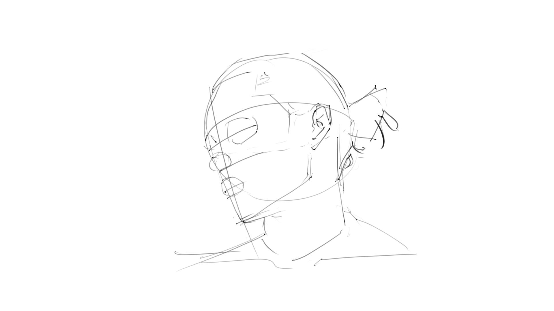 The mask illustration